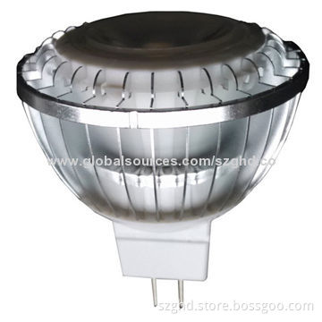 LED Spotlight Bulb with 5W Power, Made of Aluminum Material, GU10 Base
